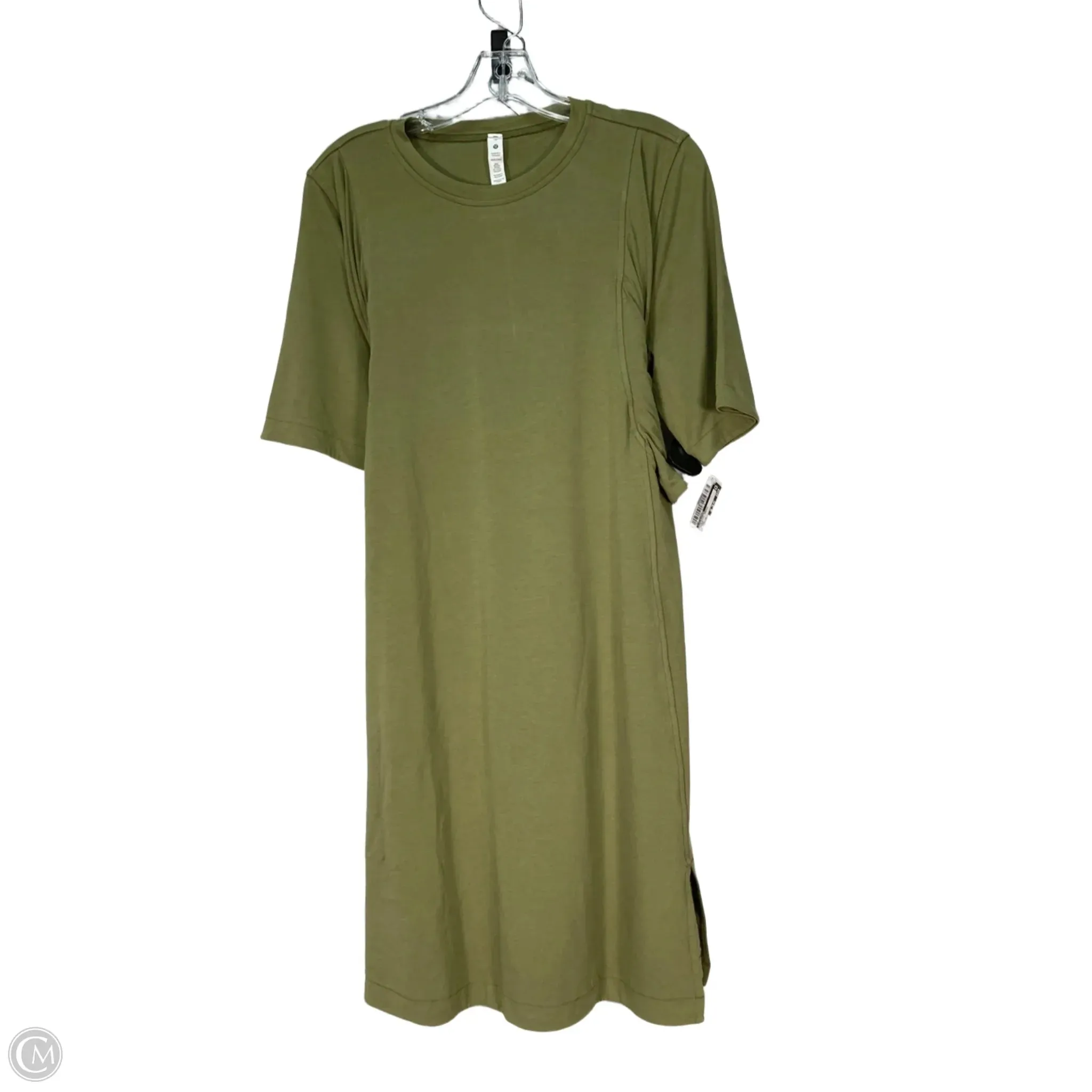 Athletic Dress By Lululemon In Green. Size: M