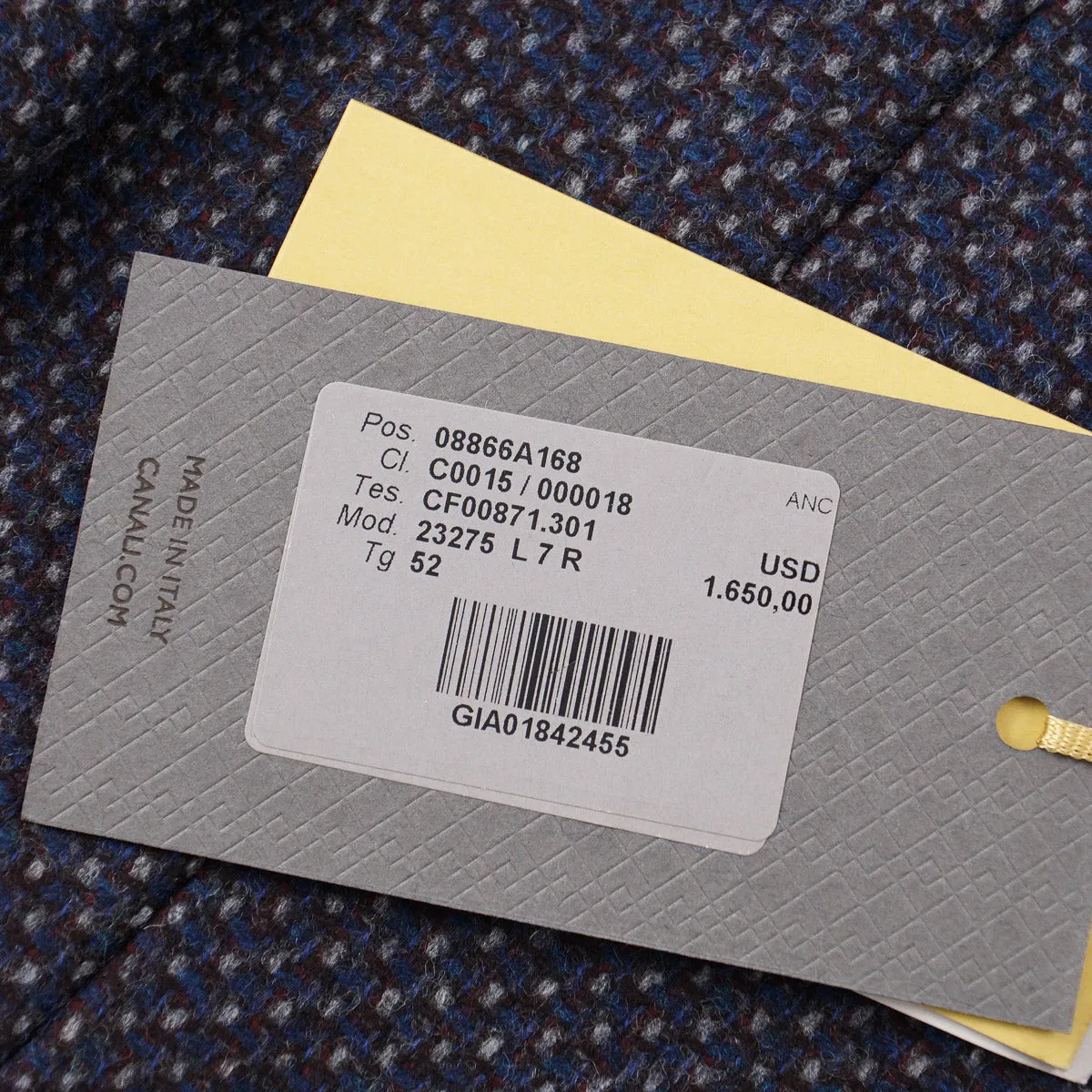 Canali Wool-Cashmere 'Kei' Sport Coat