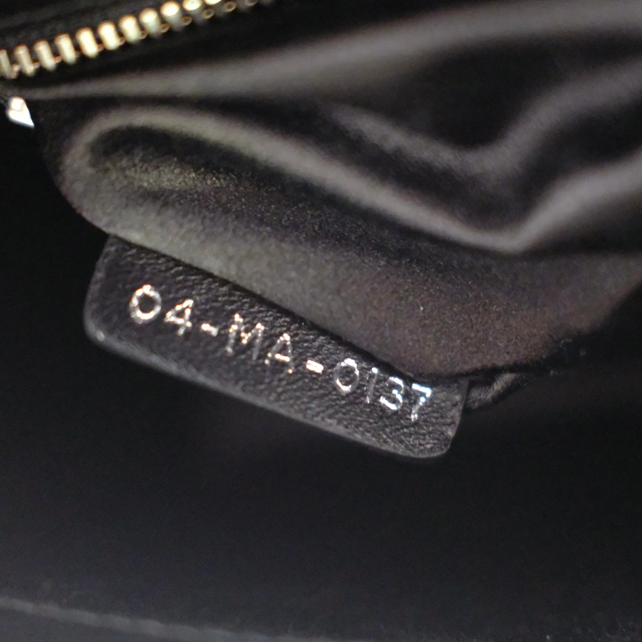 Christian Dior Mini Lady Dior Satin Black
