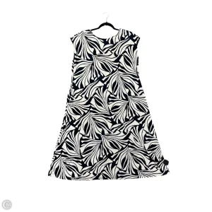 Dress Casual Maxi By Chicos In Blue & Tan. Size: 16