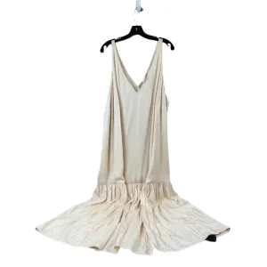 Dress Casual Maxi By H&m In Cream. Size: Xxl