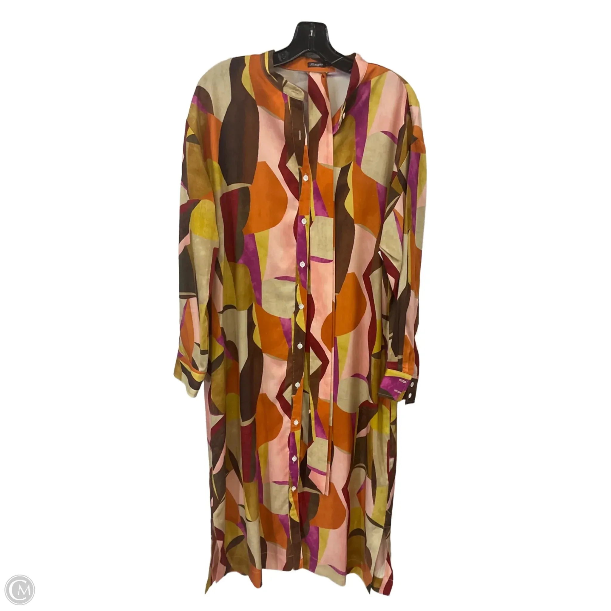Dress Casual Maxi By J Mclaughlin In Brown. Size: L