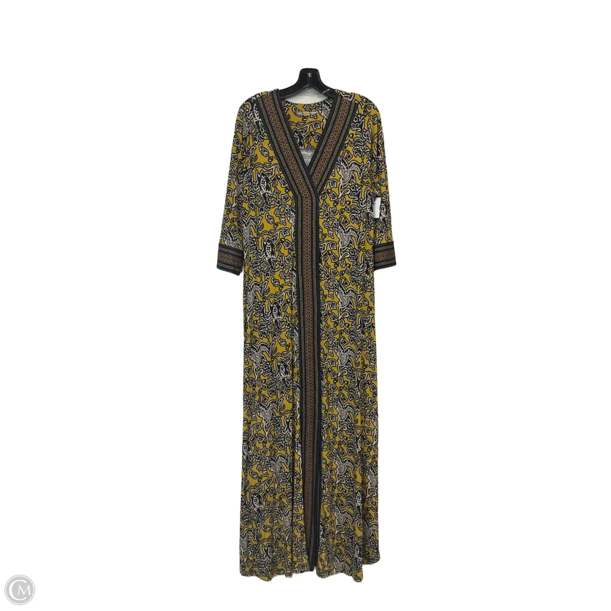 Dress Casual Maxi By Soft Surroundings In Yellow. Size: L