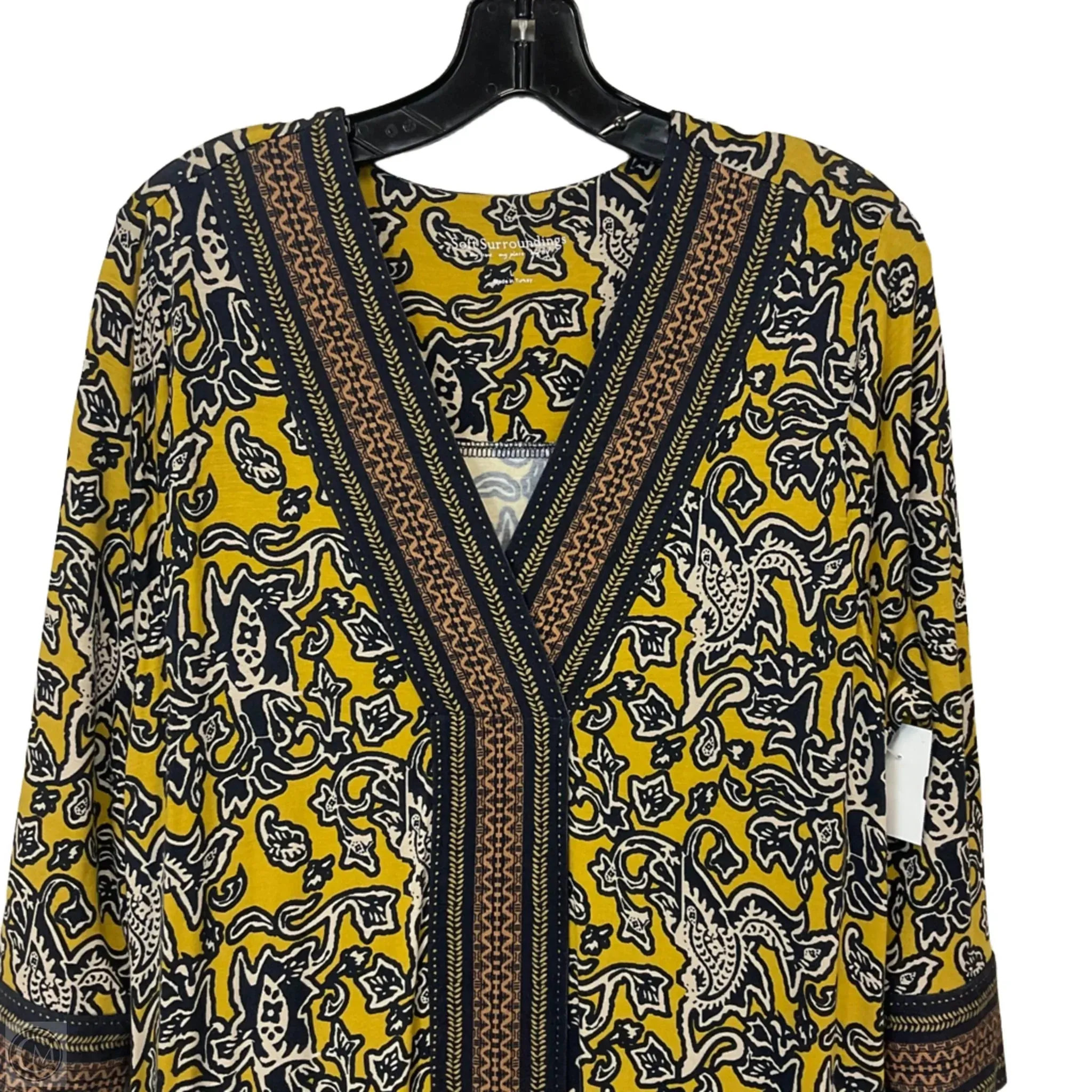 Dress Casual Maxi By Soft Surroundings In Yellow. Size: L