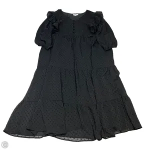Dress Casual Midi By Chicsoul In Black. Size: 2x