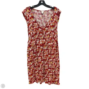 Dress Casual Midi By Loft In Floral Print. Size: 16
