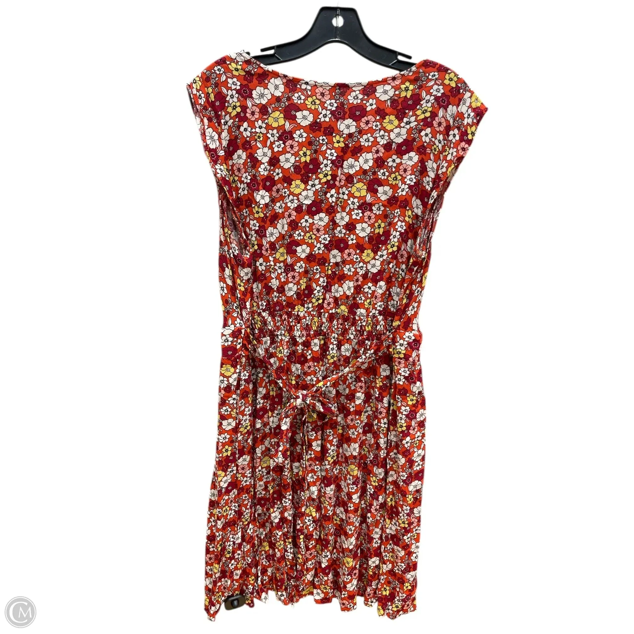 Dress Casual Midi By Loft In Floral Print. Size: 16