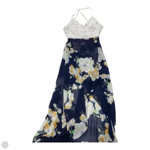 Dress Casual Short By Blooming Jelly In Blue & White. Size: S