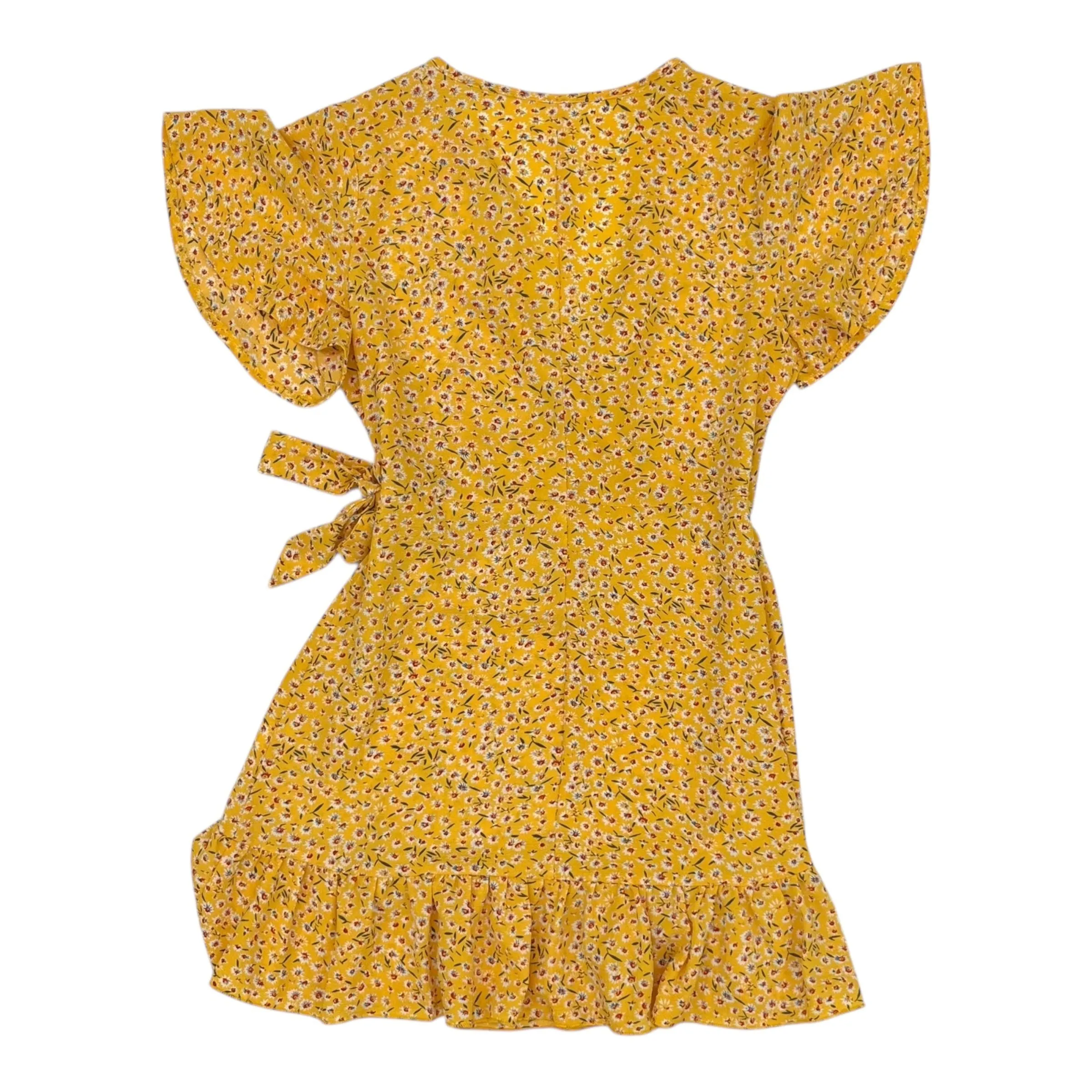 Dress Casual Short By Cme In Yellow. Size:M