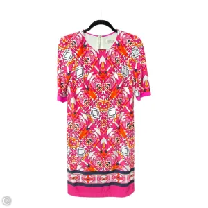 Dress Casual Short By Eliza J In Orange & Pink. Size: 4