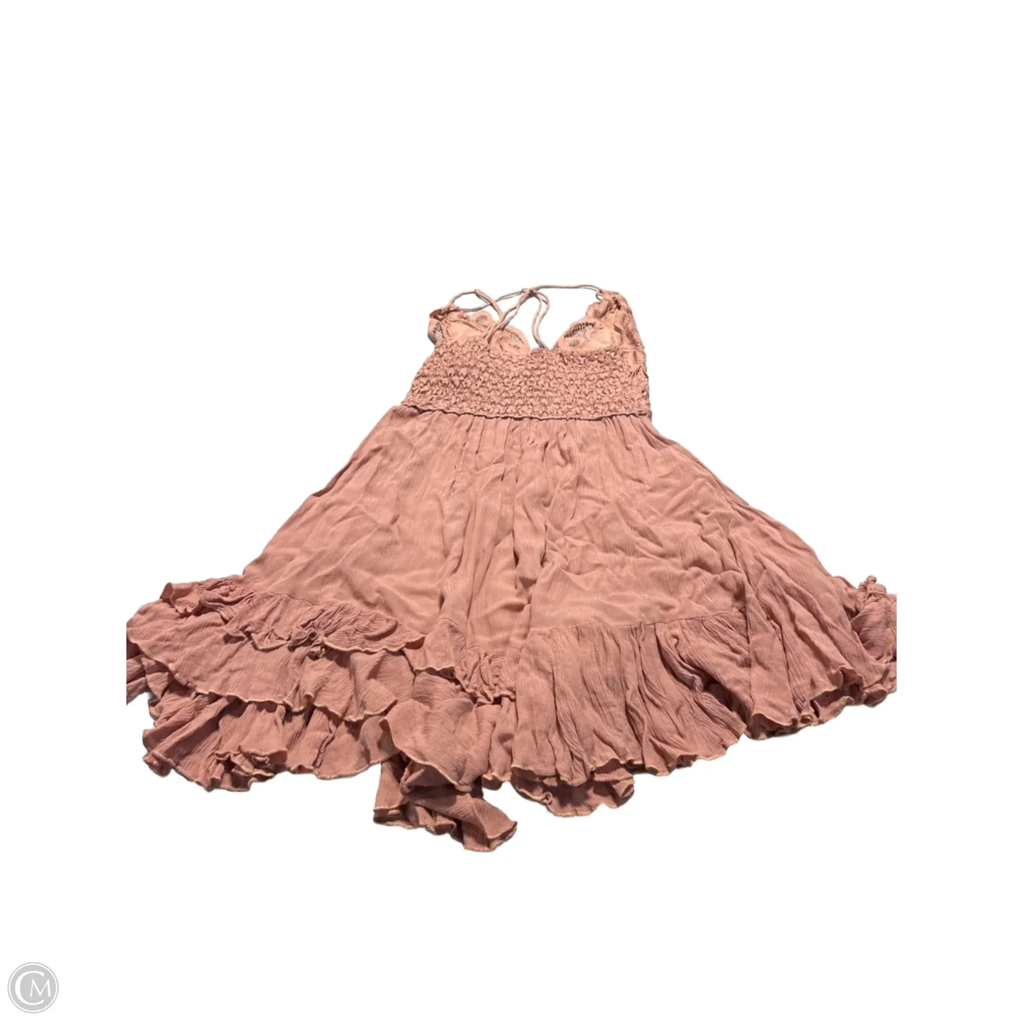Dress Casual Short By Free People In Peach. Size: M