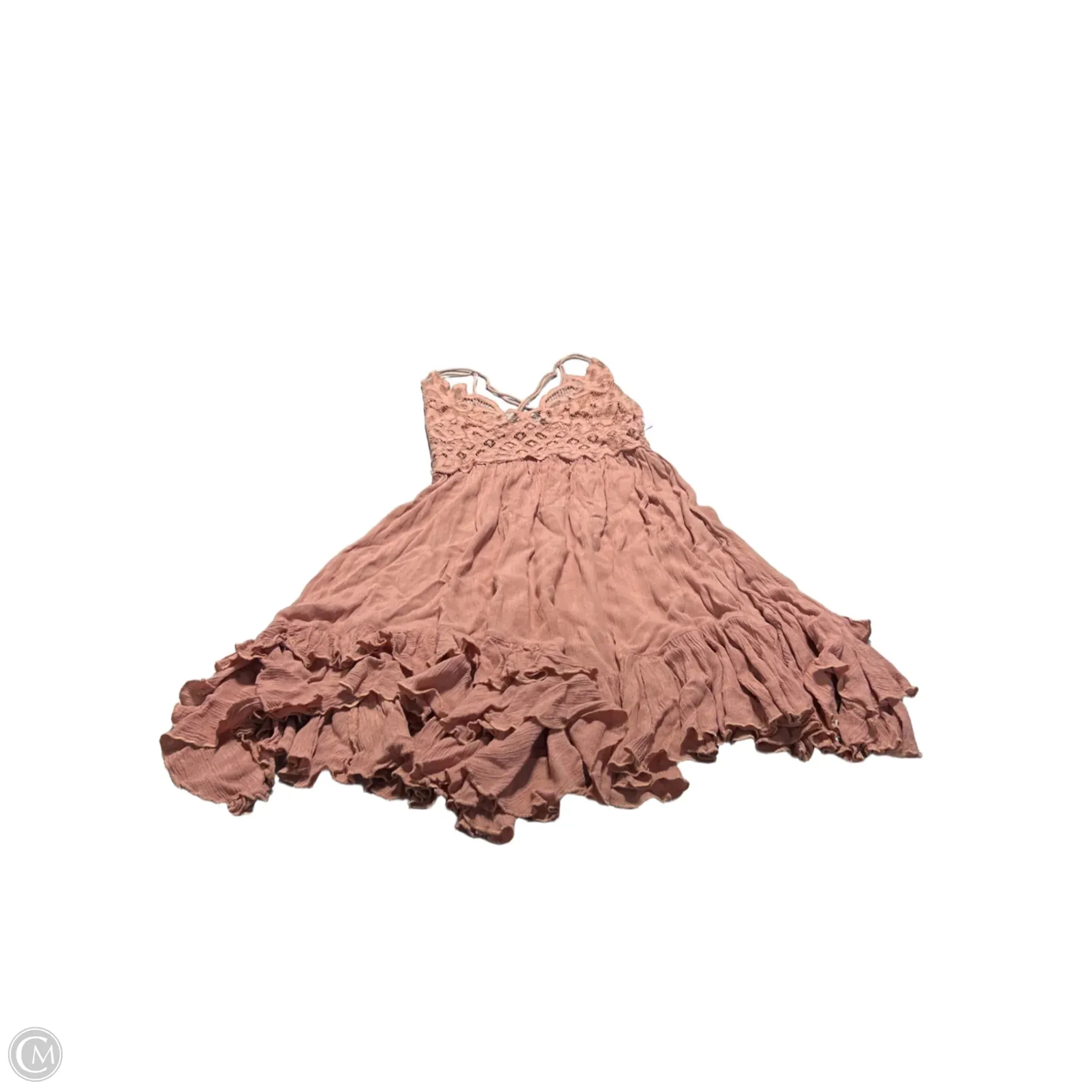 Dress Casual Short By Free People In Peach. Size: M