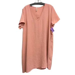 Dress Casual Short By Mittoshop In Peach. Size:Xl