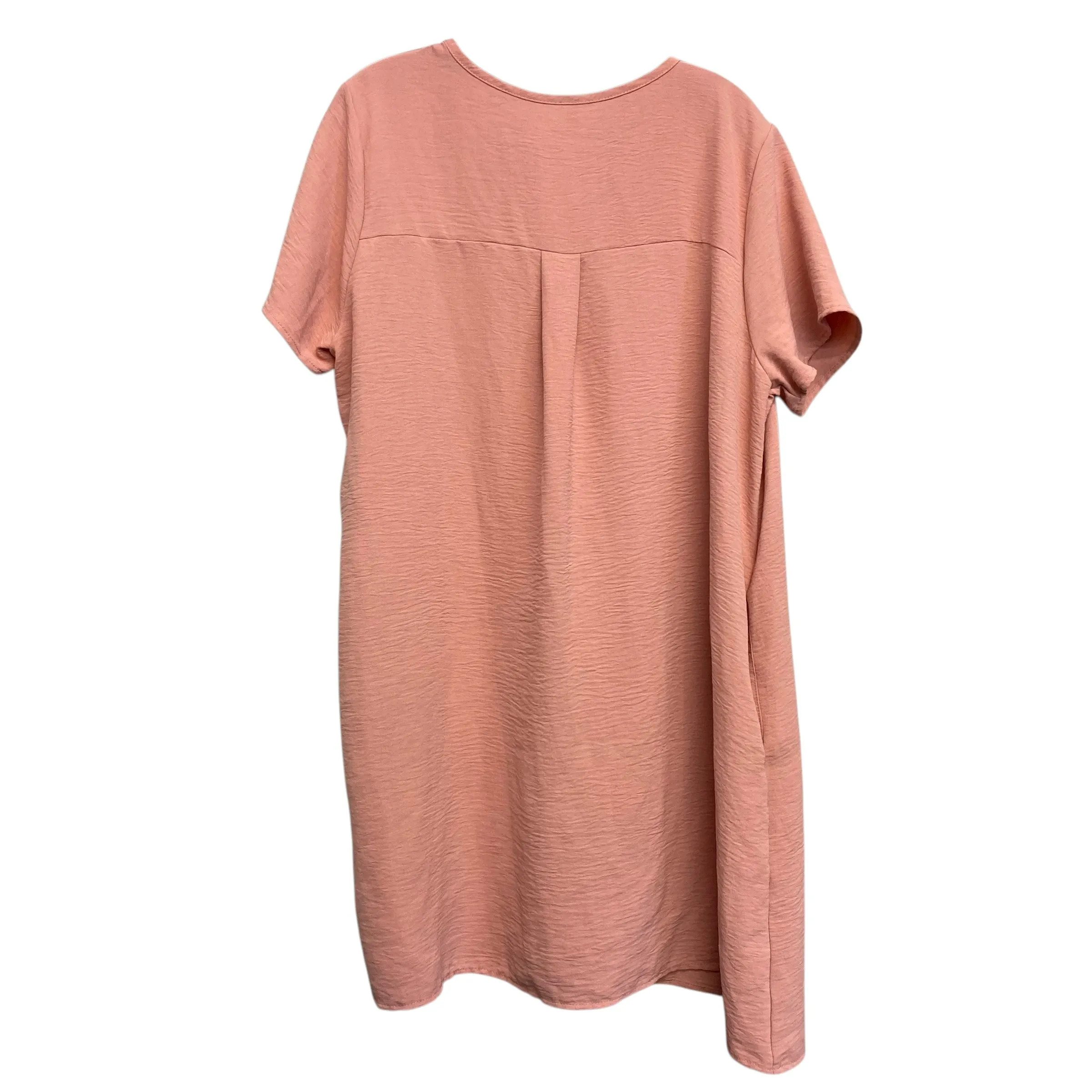 Dress Casual Short By Mittoshop In Peach. Size:Xl