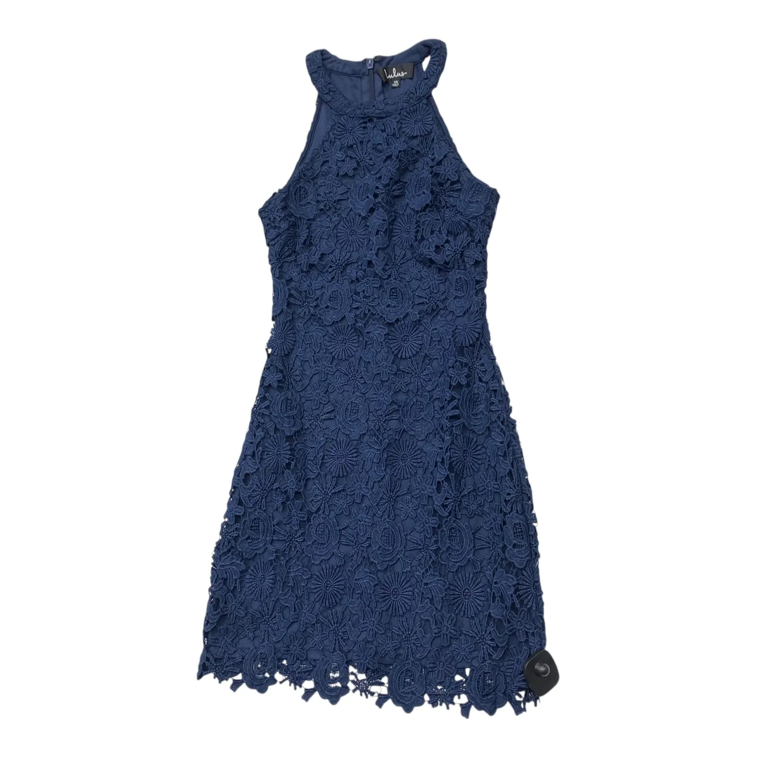 Dress Party Midi By Lulus In Navy. Size:Xs