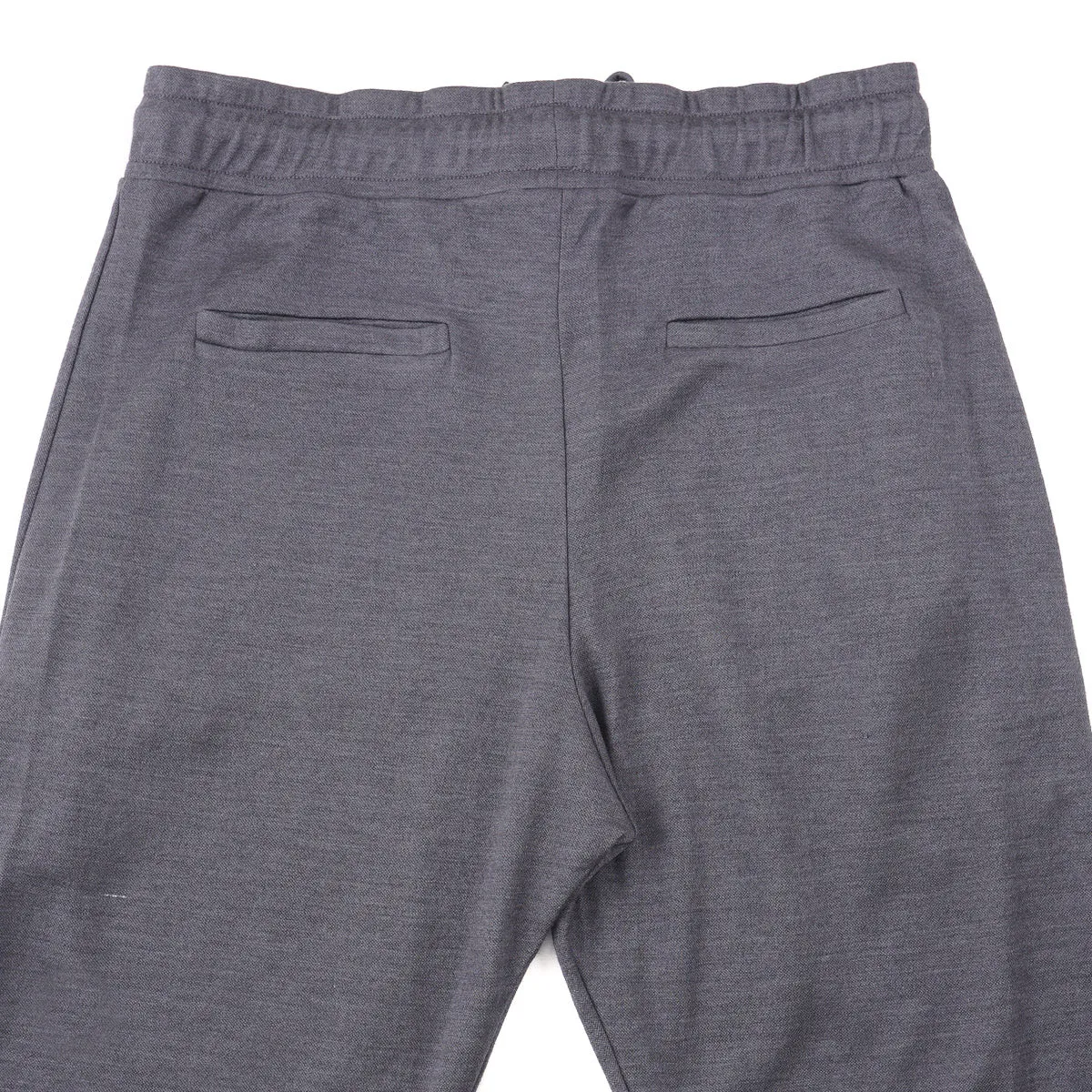 Isaia Cashmere-Silk Drawstring Jogger Pants