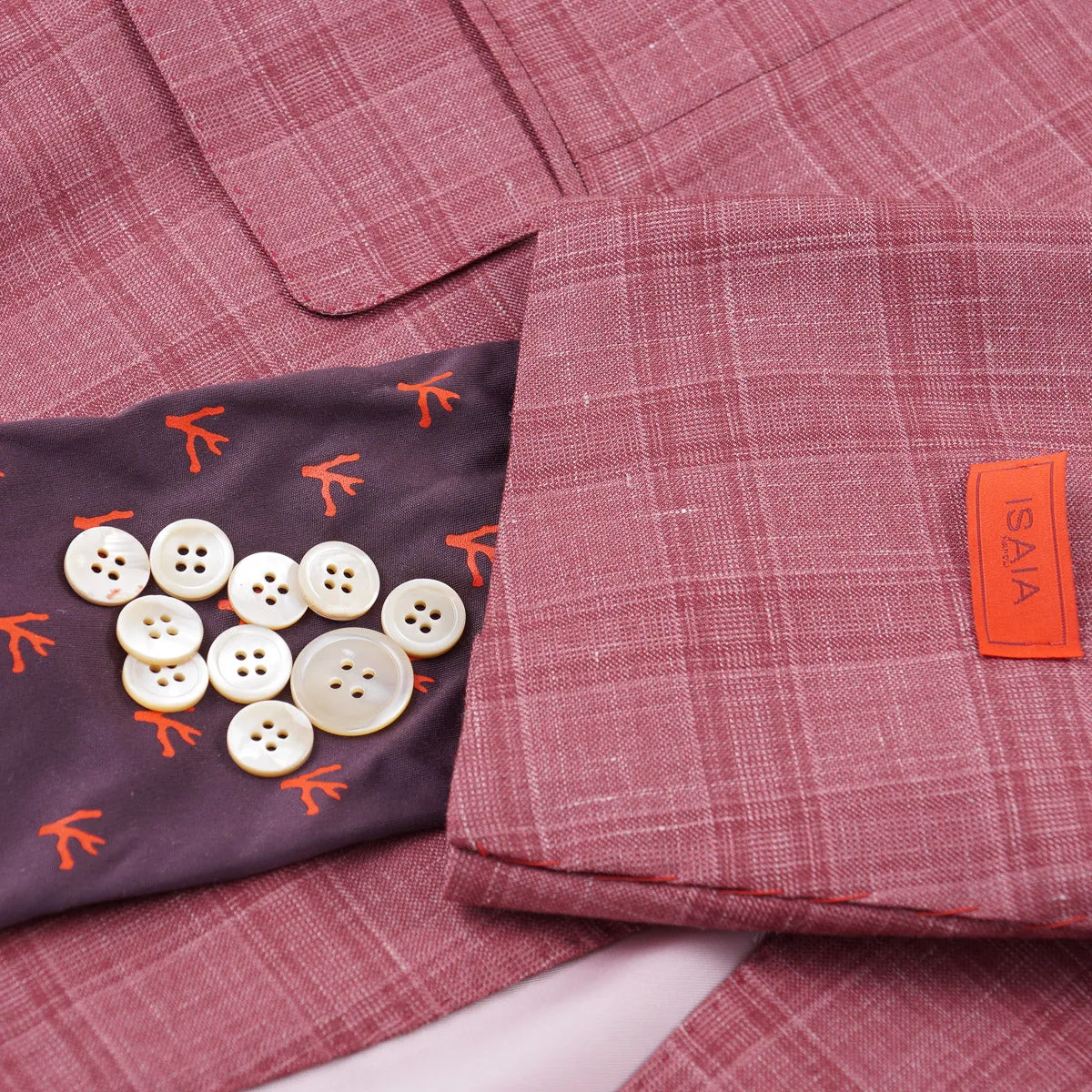 Isaia Cashmere-Silk-Linen Sport Coat