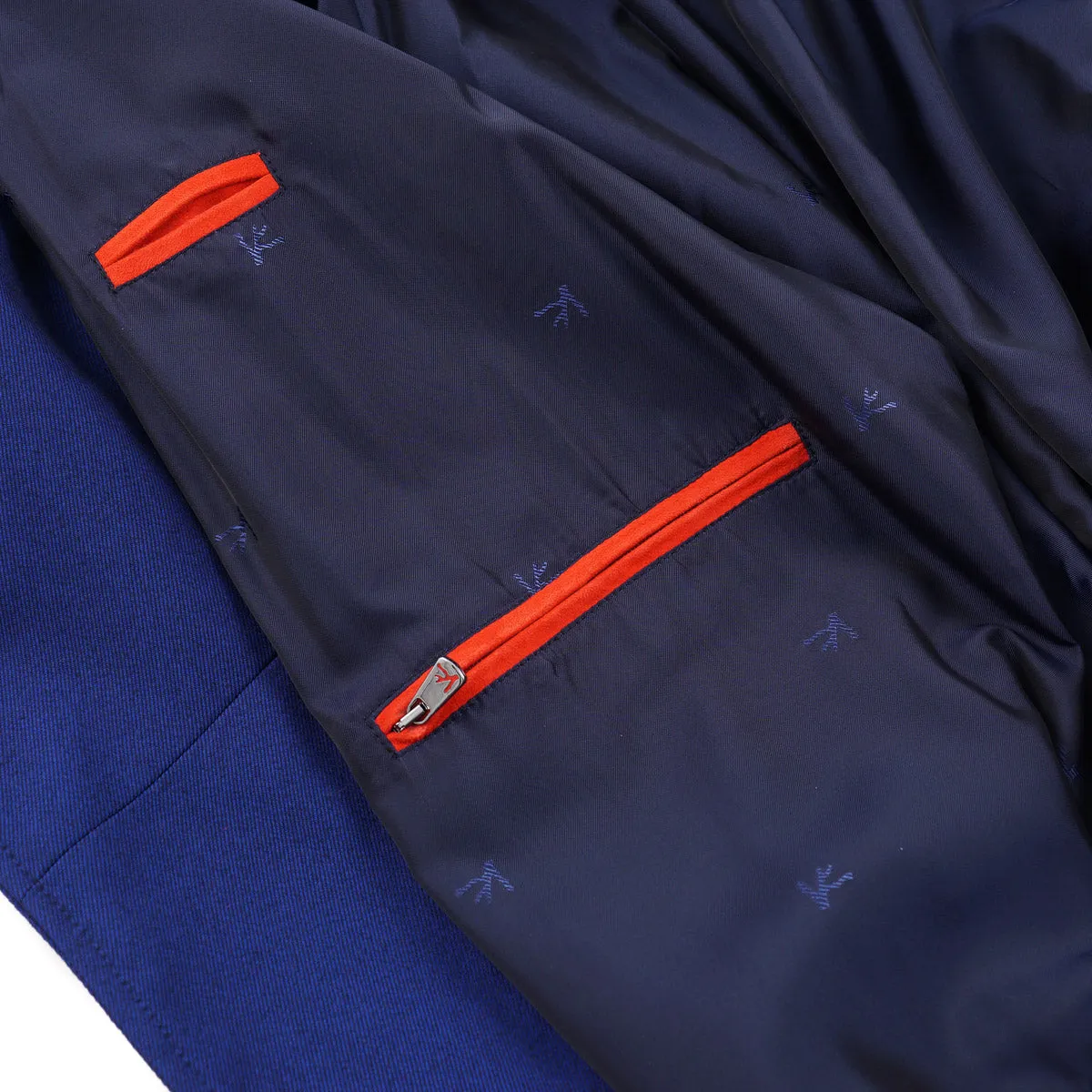 Isaia Mid-Weight Cashmere Moto Jacket