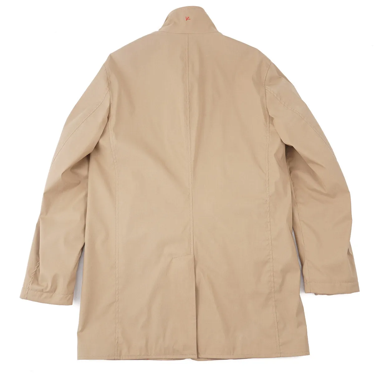 Isaia Mid-Weight Tech Wool Coat