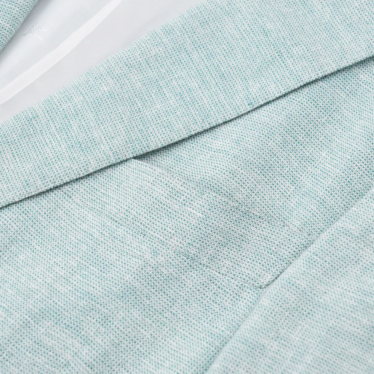 Isaia Woven Linen-Wool-Silk Sport Coat