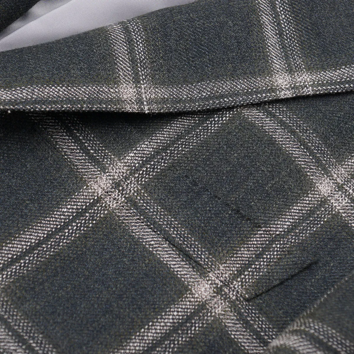 Isaia Woven Wool-Silk-Linen Sport Coat