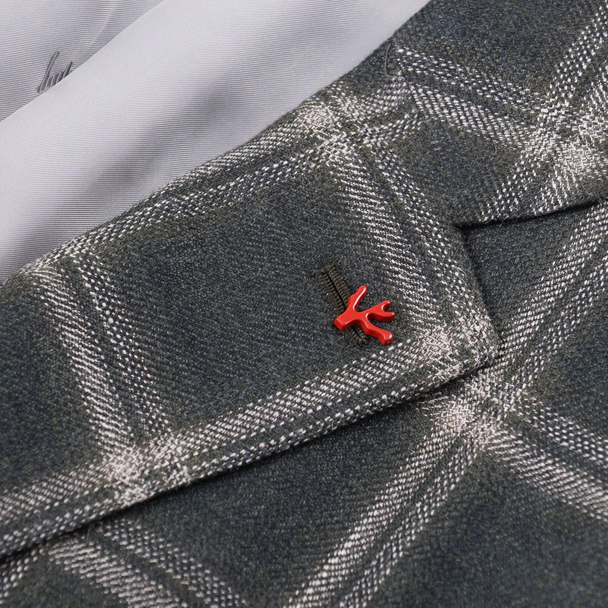 Isaia Woven Wool-Silk-Linen Sport Coat