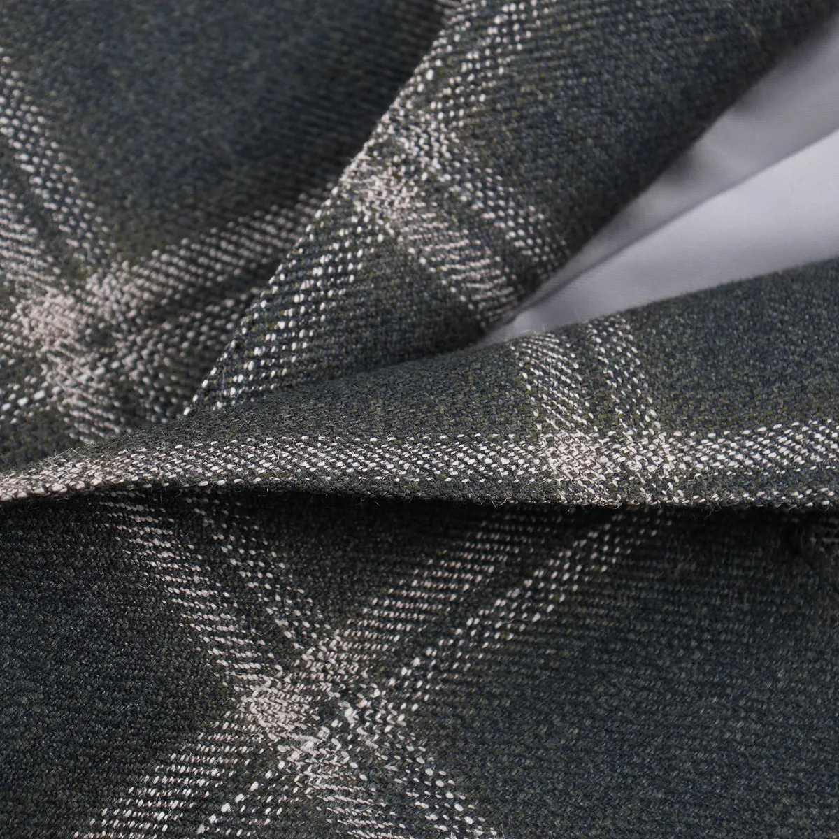 Isaia Woven Wool-Silk-Linen Sport Coat