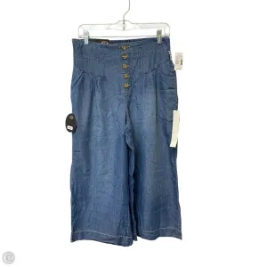 Jeans Cropped By One 5 One In Blue. Size: L
