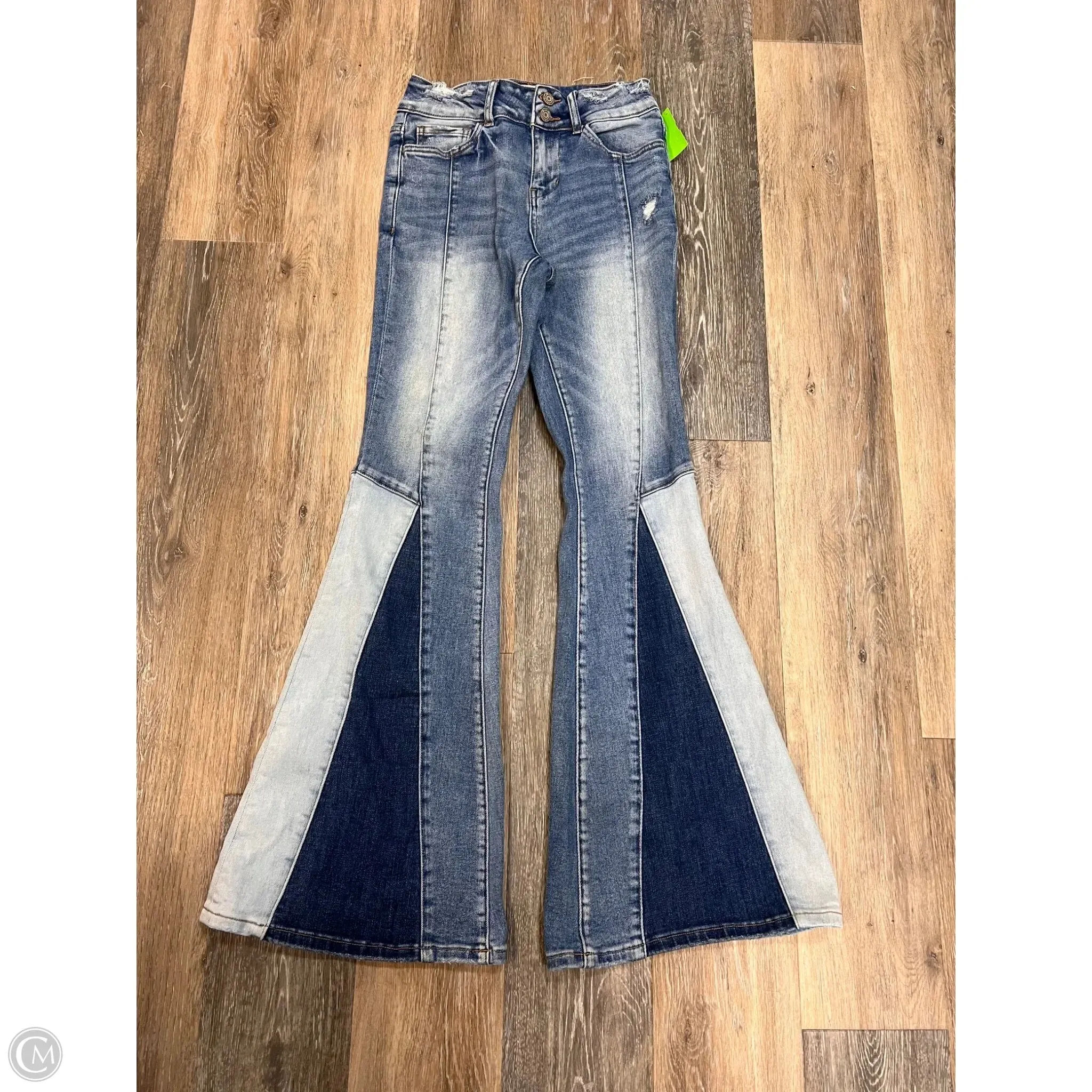 Jeans Flared By Vervet In Blue Denim. Size: 2