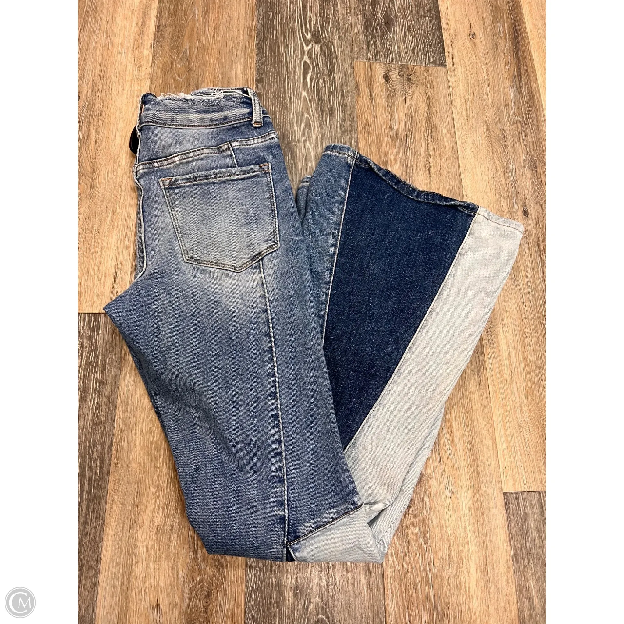 Jeans Flared By Vervet In Blue Denim. Size: 2