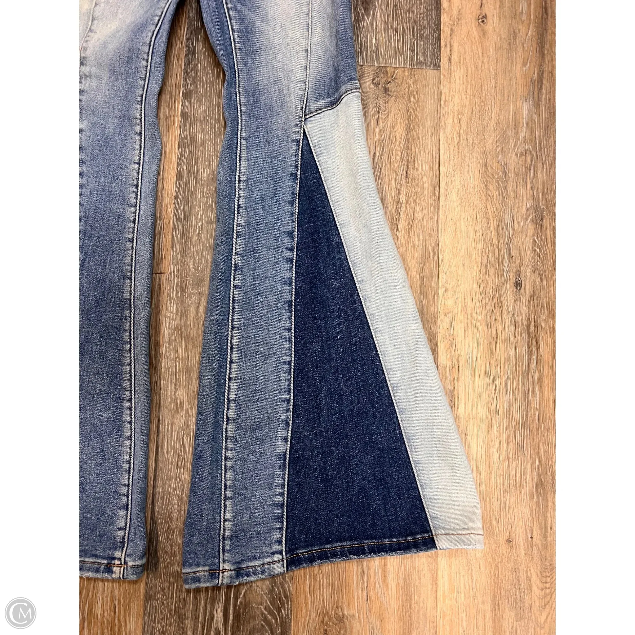 Jeans Flared By Vervet In Blue Denim. Size: 2