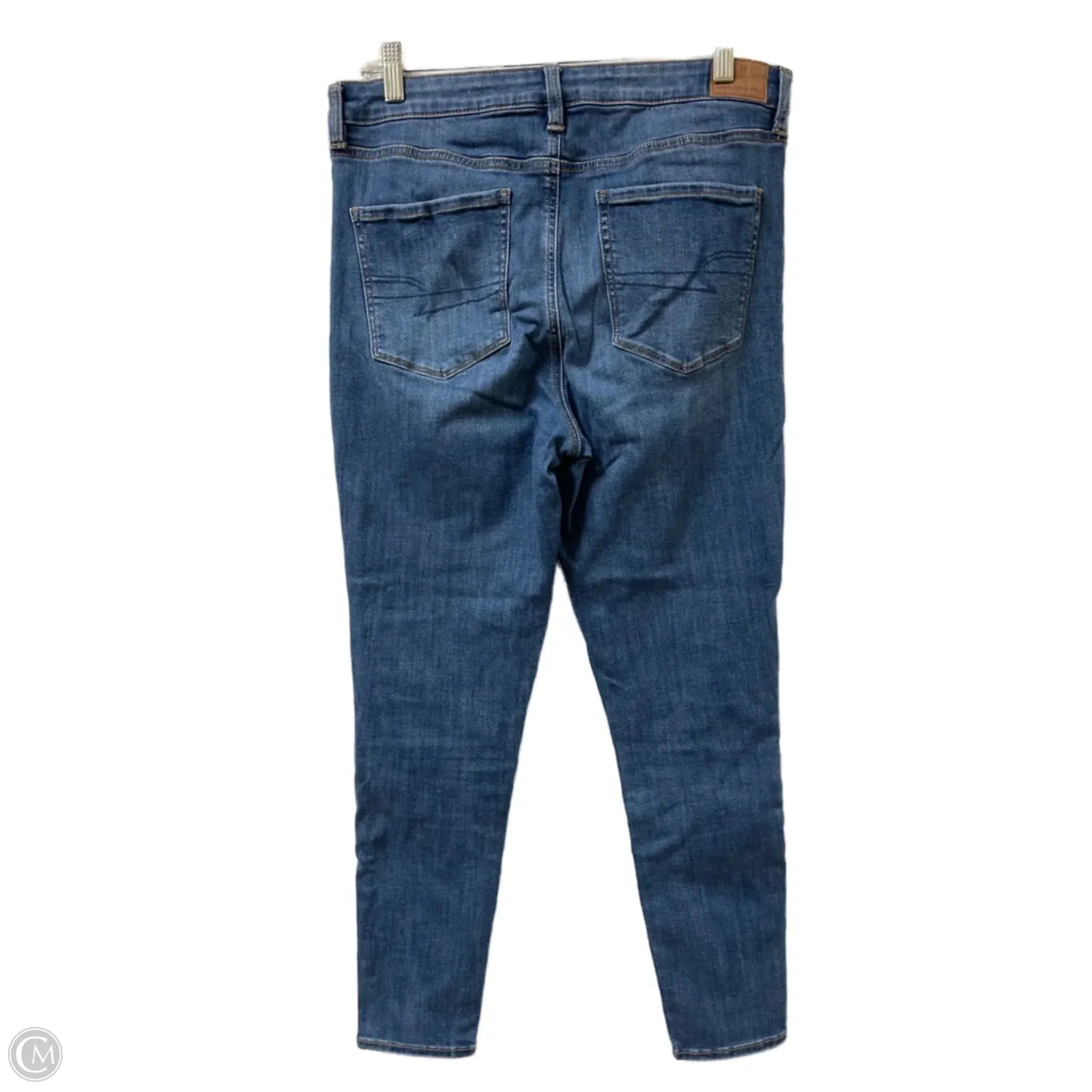 Jeans Skinny By American Eagle In Blue Denim. Size: 12