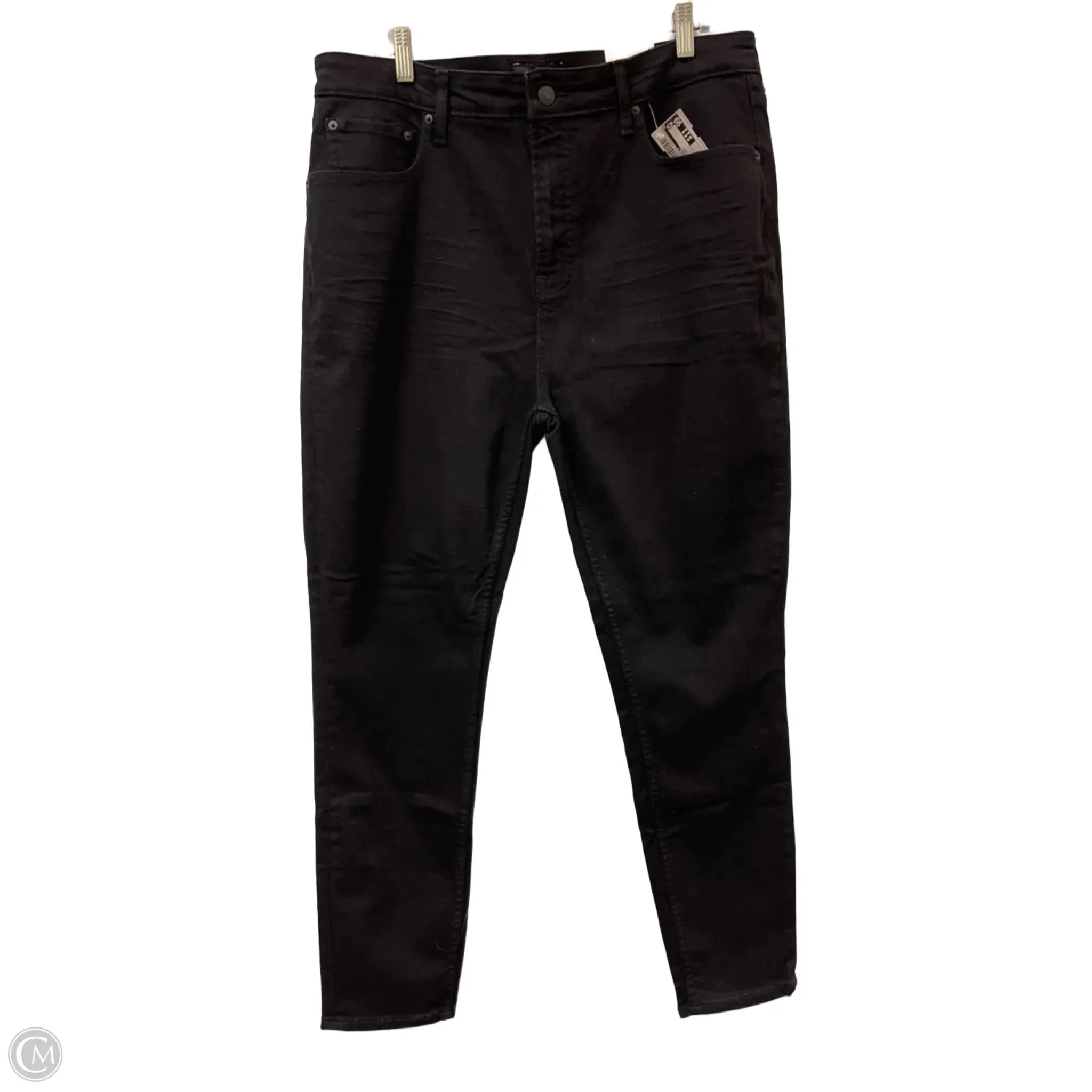 Jeans Skinny By Free Assembly In Black. Size: 18