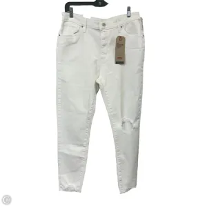 Jeans Skinny By Levis In White Denim. Size: 14