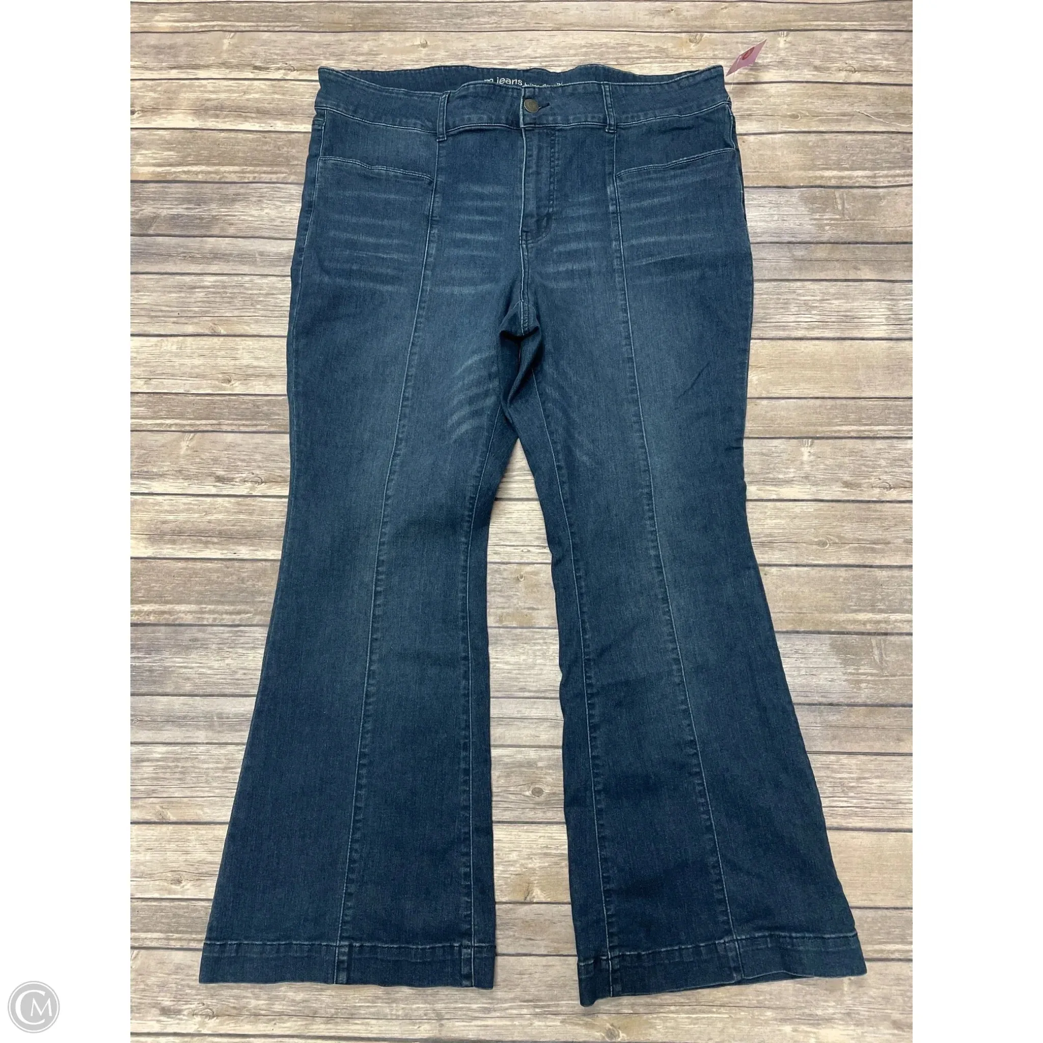 Jeans Skinny By Maurices In Blue Denim. Size: 22