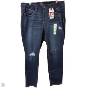 Jeans Skinny By Time And Tru In Blue Denim. Size: 18