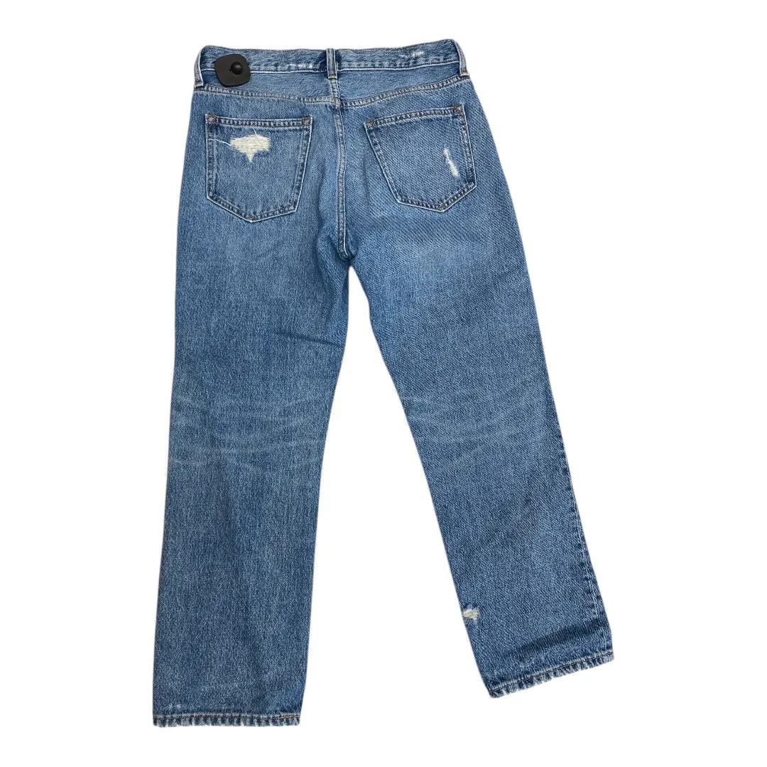 Jeans Straight By Gap In Blue Denim. Size:2