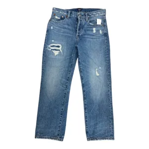 Jeans Straight By Gap In Blue Denim. Size:2