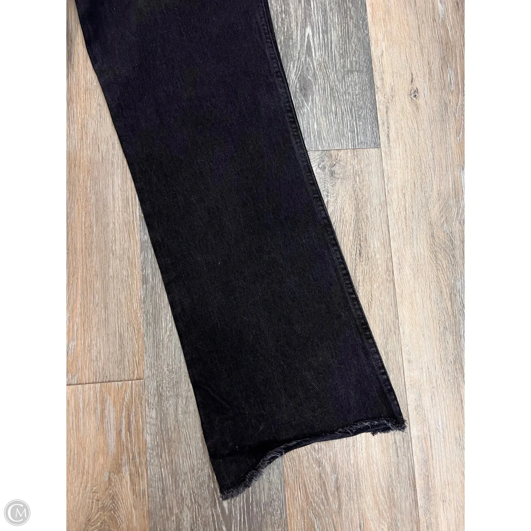 Jeans Straight Designer By B. Sides In Black Denim. Size: 2/26