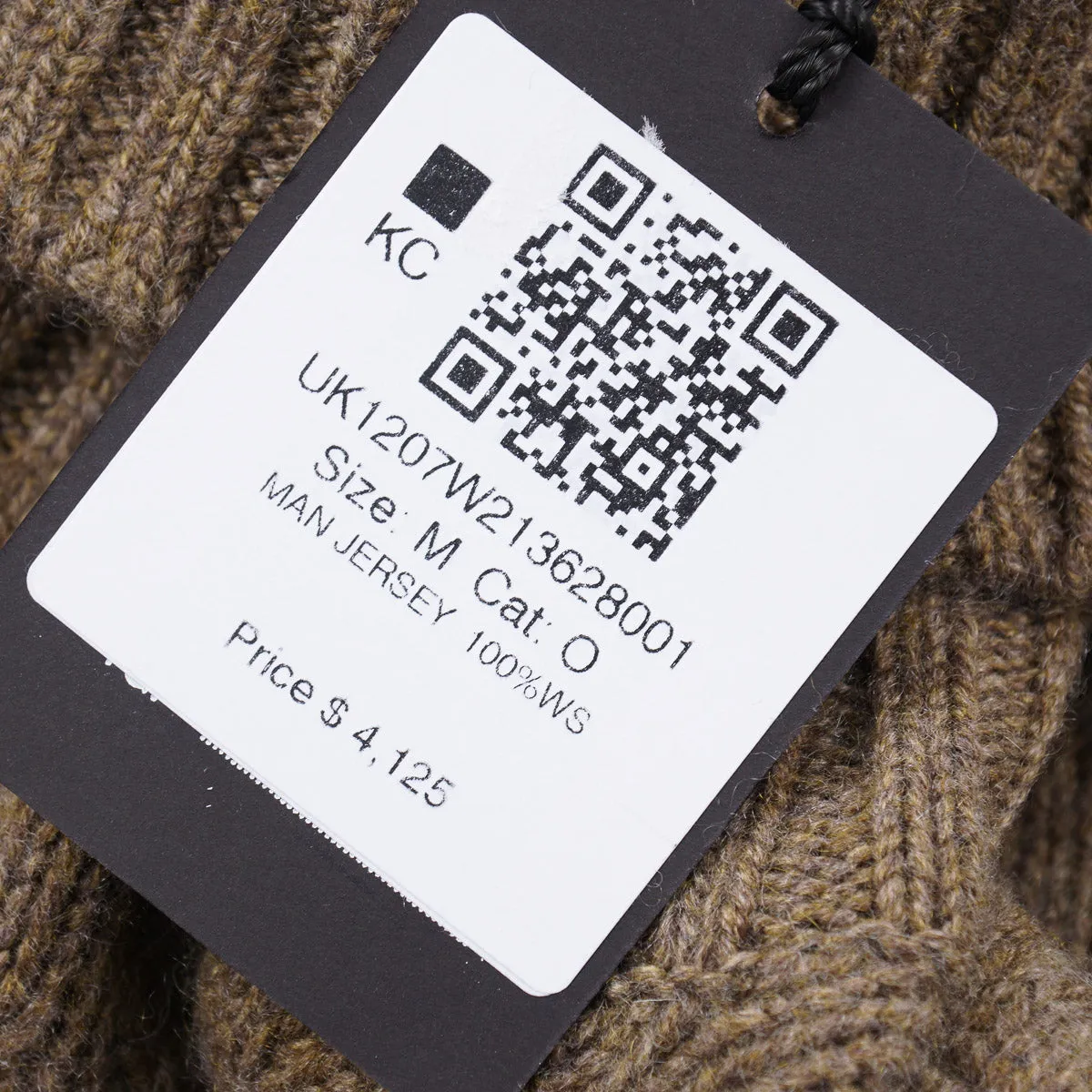 Kiton Thick Knit Cashmere Sweater