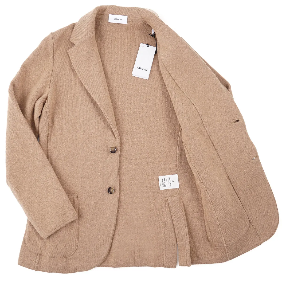 Lardini Knit Cashmere Cardigan Sweater-Blazer