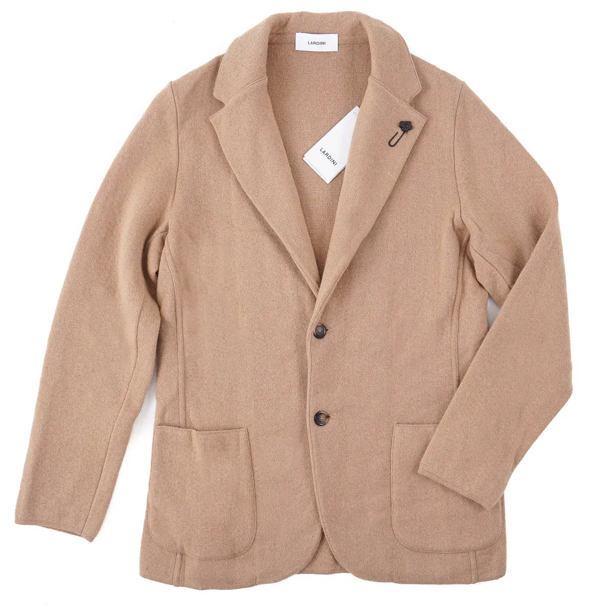 Lardini Knit Cashmere Cardigan Sweater-Blazer
