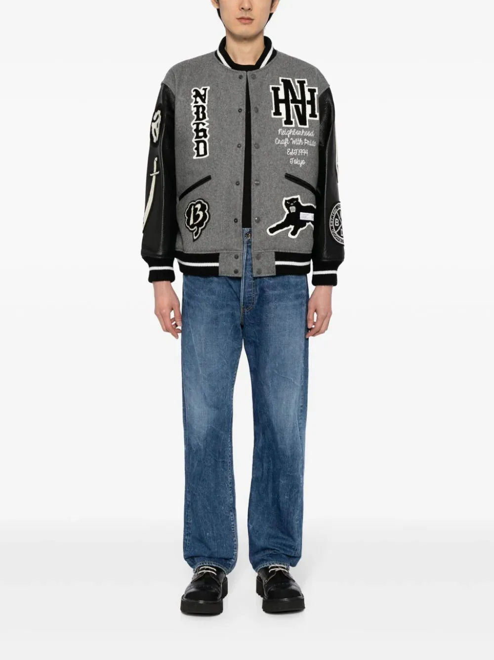Logo-Patch Varsity Jacket