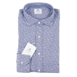 Luigi Borrelli Slim-Fit Knit Jersey Cotton Shirt