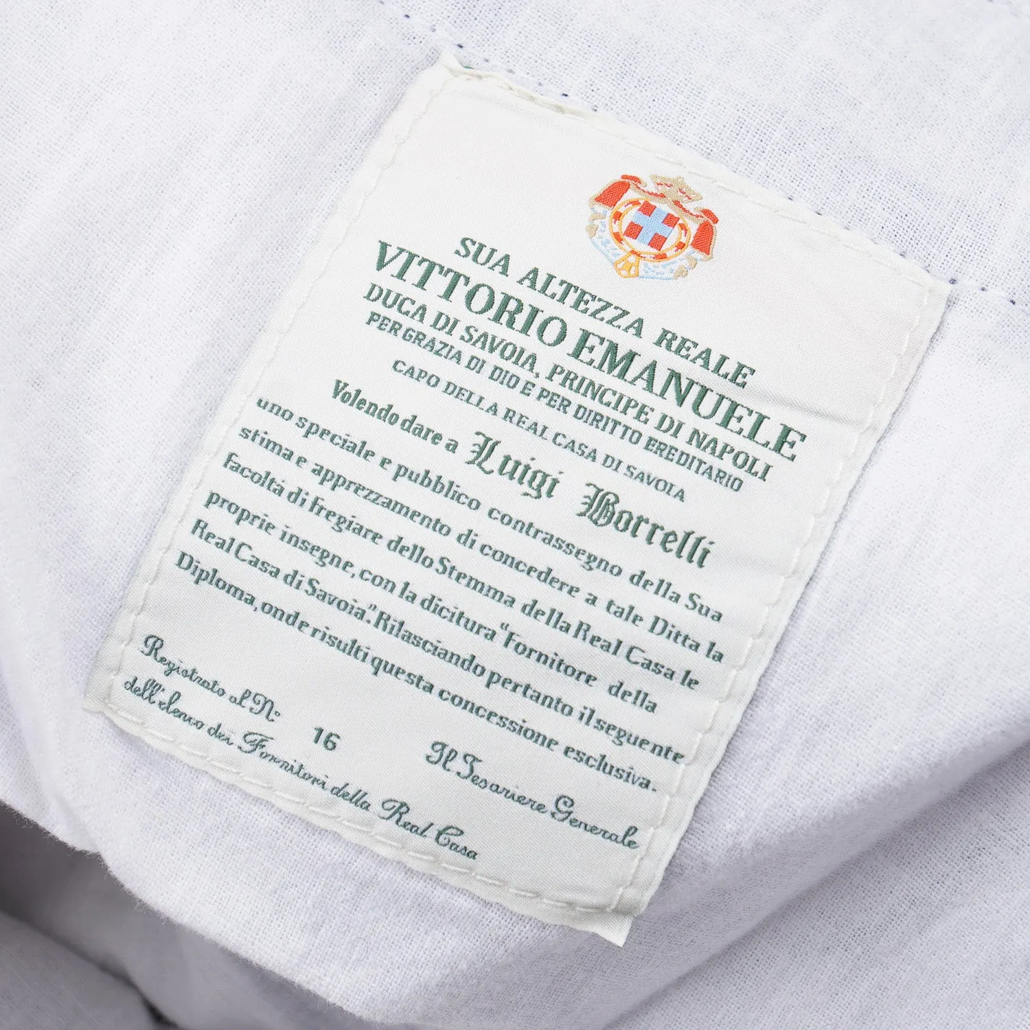 Luigi Borrelli Wool and Cotton Dress Pants