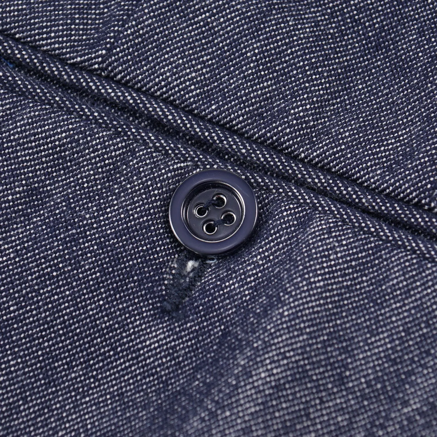 Luigi Borrelli Wool and Cotton Dress Pants