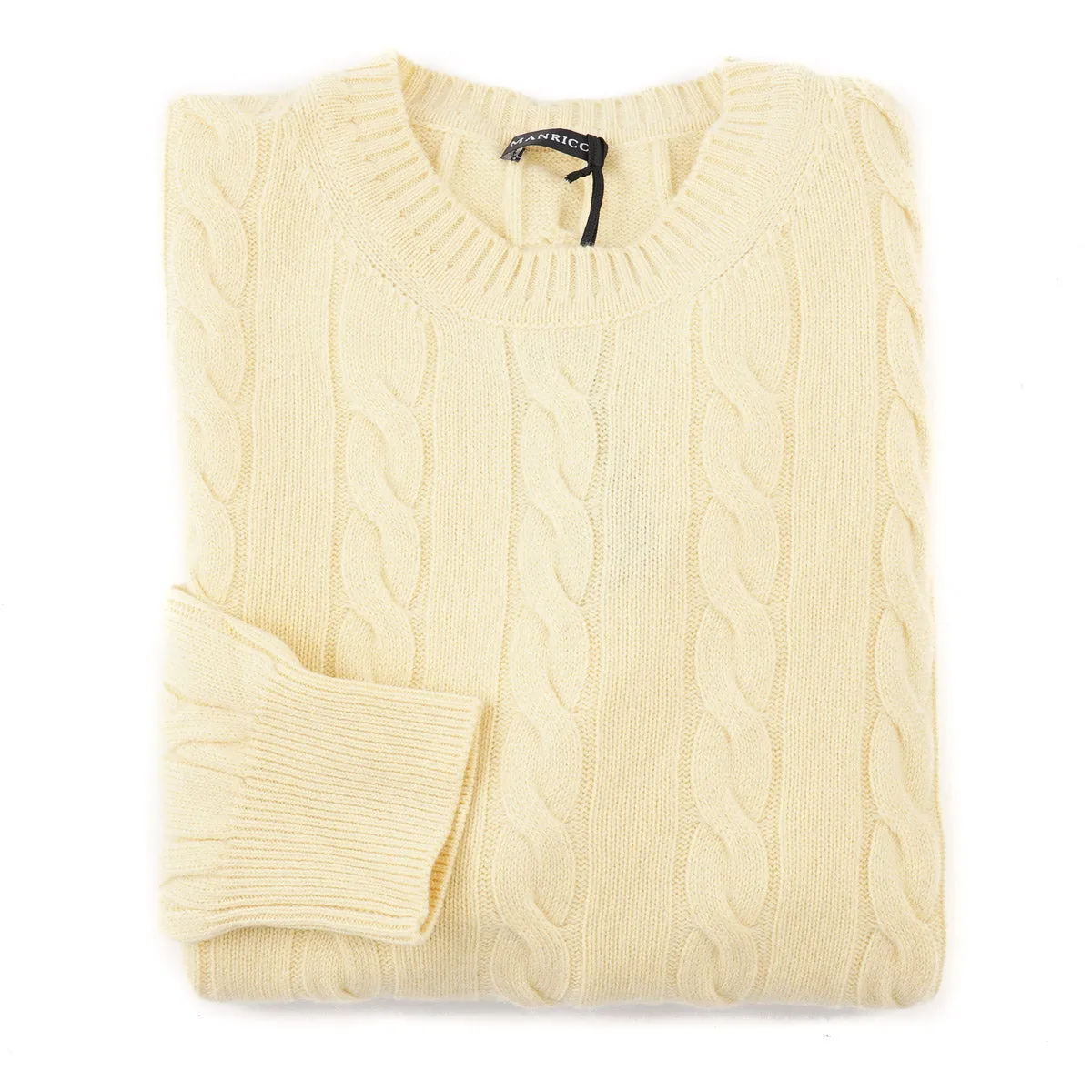 Manrico Cable Knit Cashmere Sweater