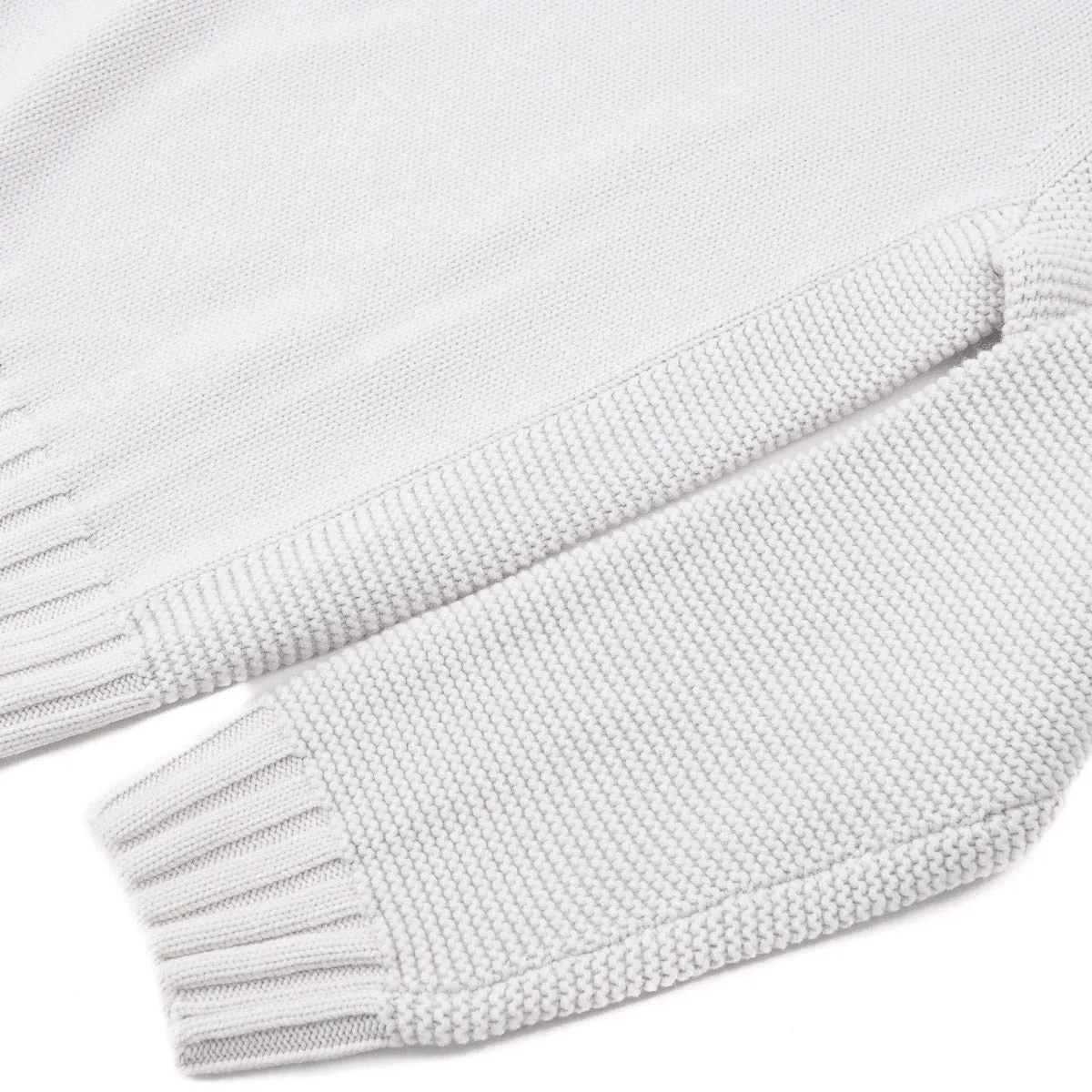 Manrico Thick Patterned Knit Cashmere Sweater