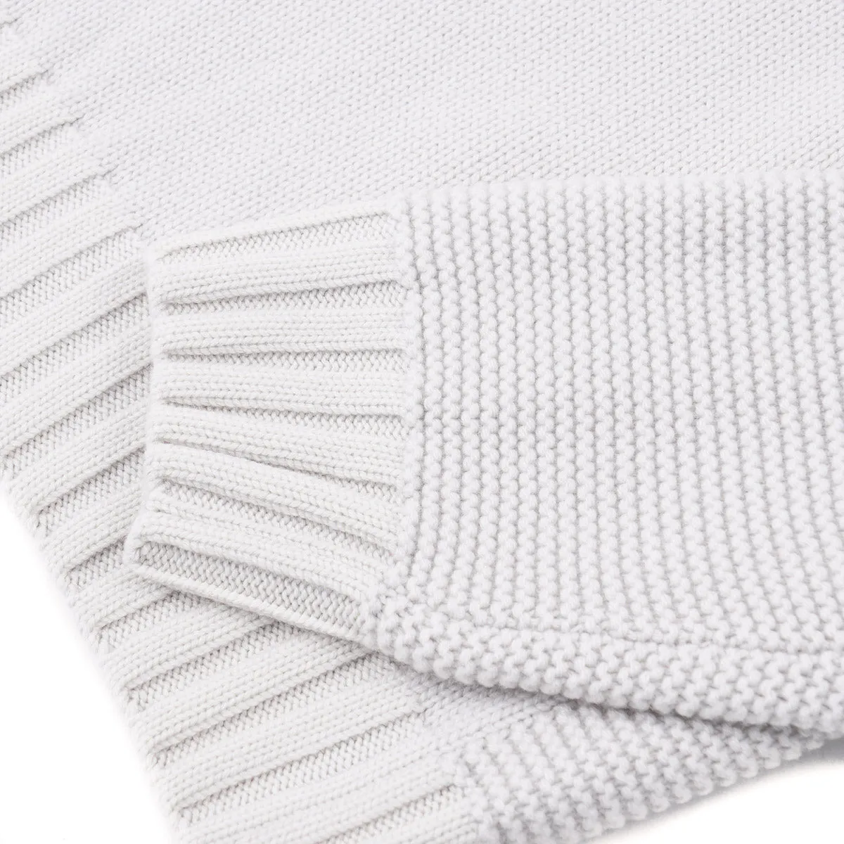 Manrico Thick Patterned Knit Cashmere Sweater
