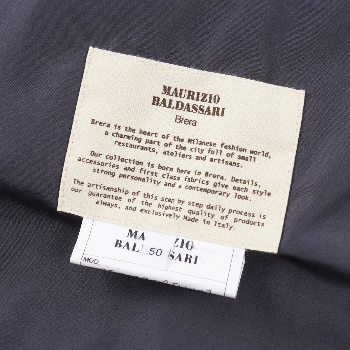 Maurizio Baldassari Wool Padded Chore Jacket